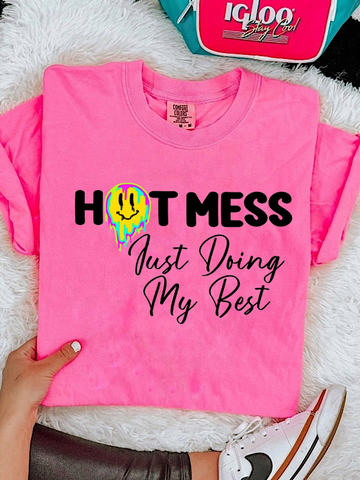 *Preorder* Hot mess pink