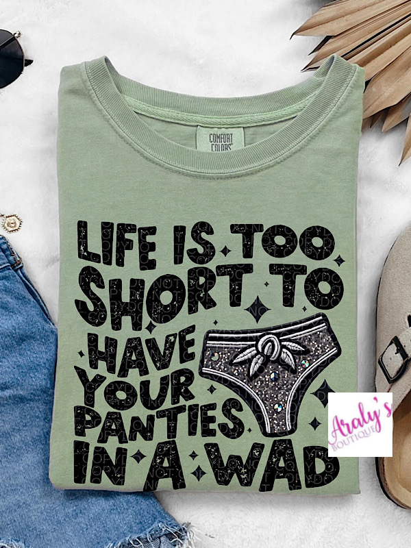 *Preorder* Life is too short