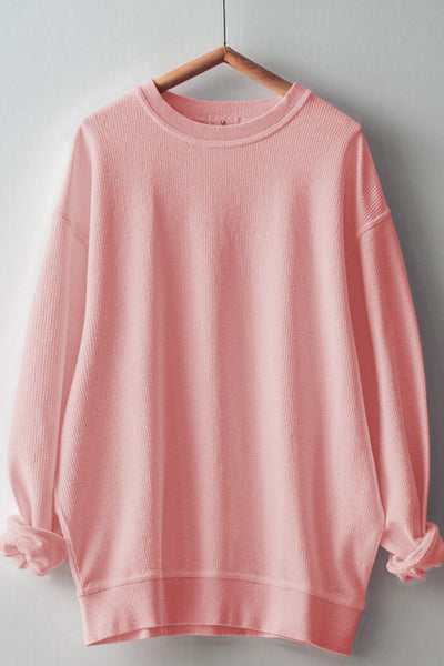 Round Neck Long Sleeve Sweatshirt