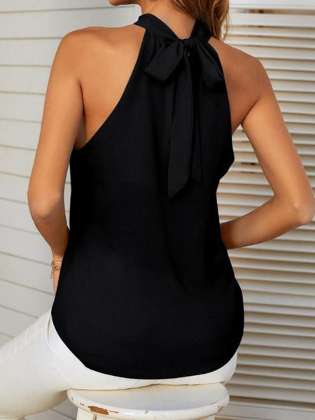 Cutout Grecian Neck Tank