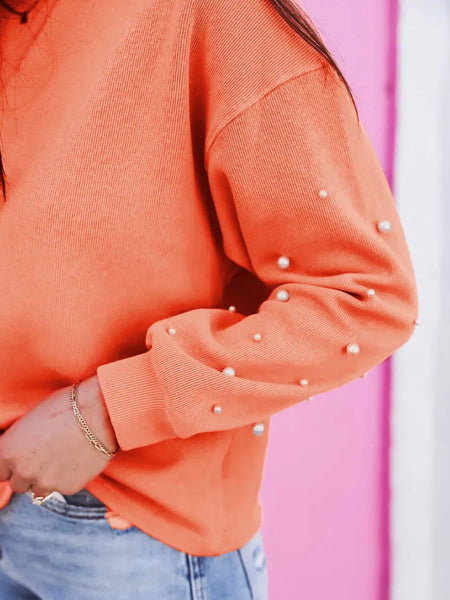 Detail Long Sleeve Sweatshirt