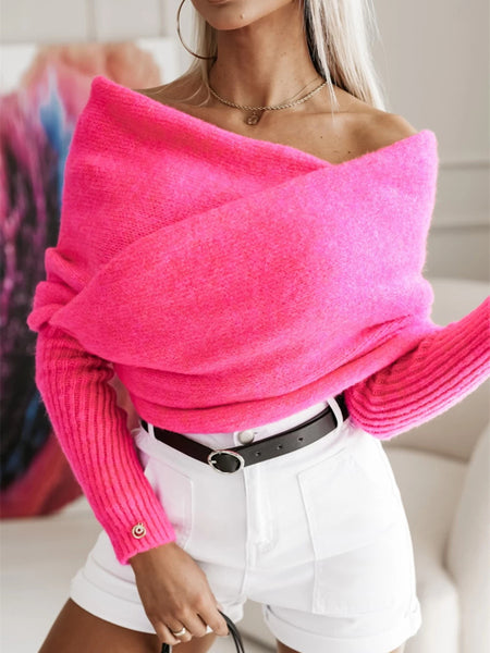 Long Sleeve Cropped Knit