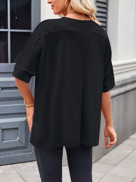 Round Neck Half Sleeve T-Shirt