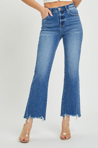 High Rise Straight Jeans