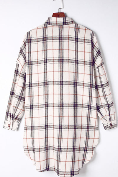 Plaid Button Up Long Sleeve