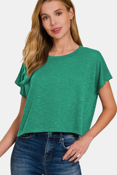 Round Neck Short Sleeve T-Shirt