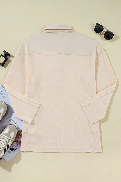 Half Button Long Sleeve