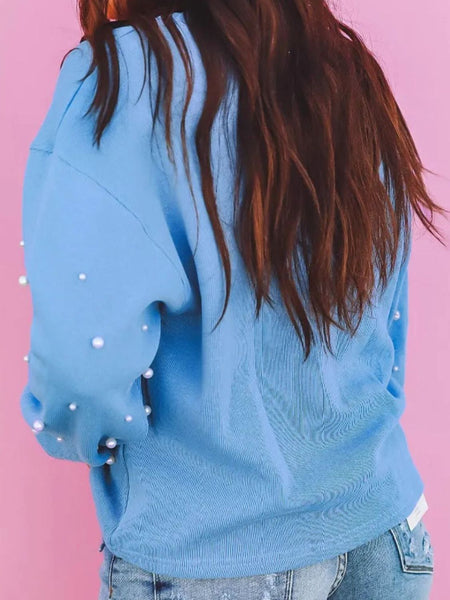 Detail Long Sleeve Sweatshirt