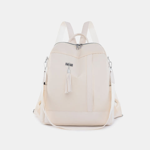 Tassel Oxford Cloth Backpack Bag
