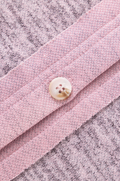 Contrast Trim Button Up