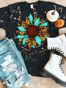 *Preorder* Turquoise sunflower