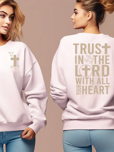 *Preorder* Trust in the Lord (Light Pink Sweatshirt)