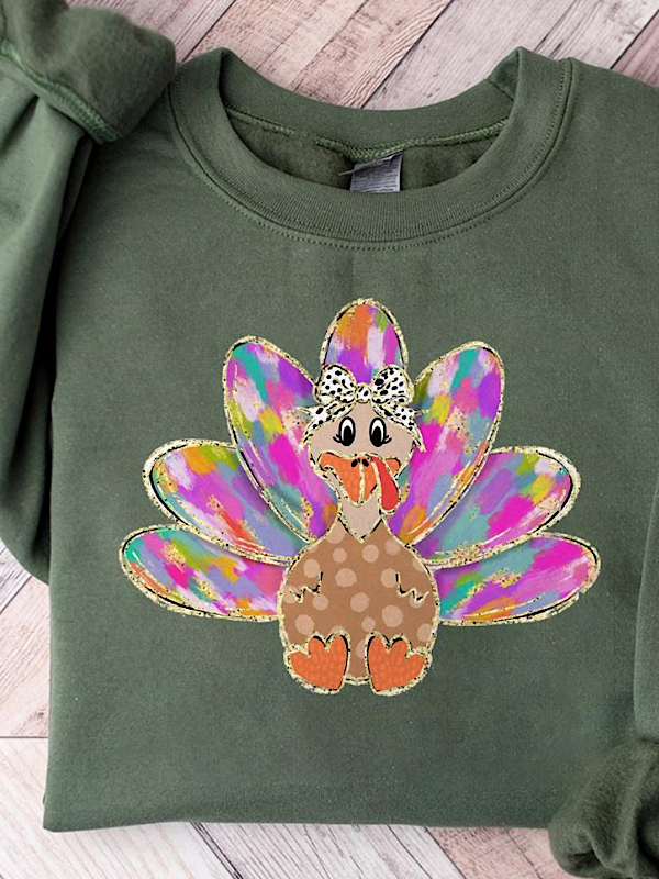 *Preorder* Colorful turkey