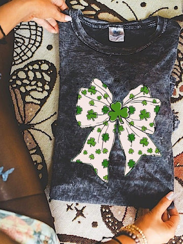 *Preorder* Shamrock bow