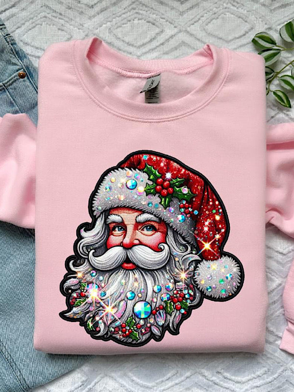 *Preorder* Pink Santa FAUX