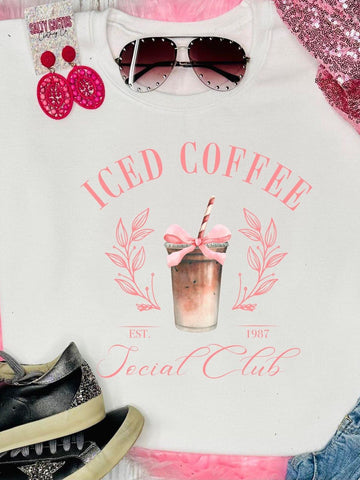 *Preorder* Ice coffee social club tee