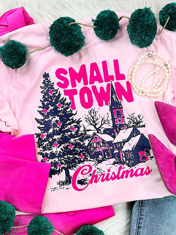 *Preorder* Small town Christmas tee