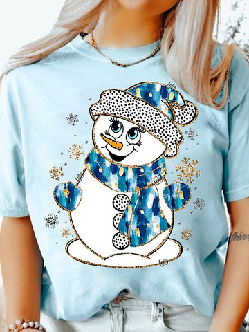 *Preorder* Blue snowman