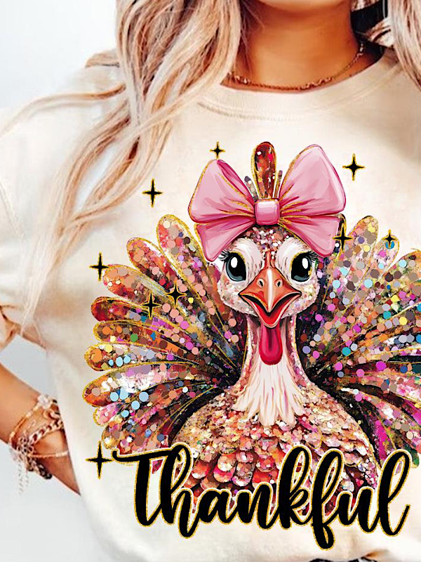 *Preorder* Thankful turkey tee