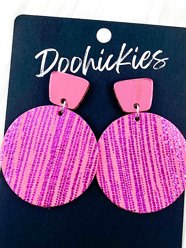 Pink Earrings