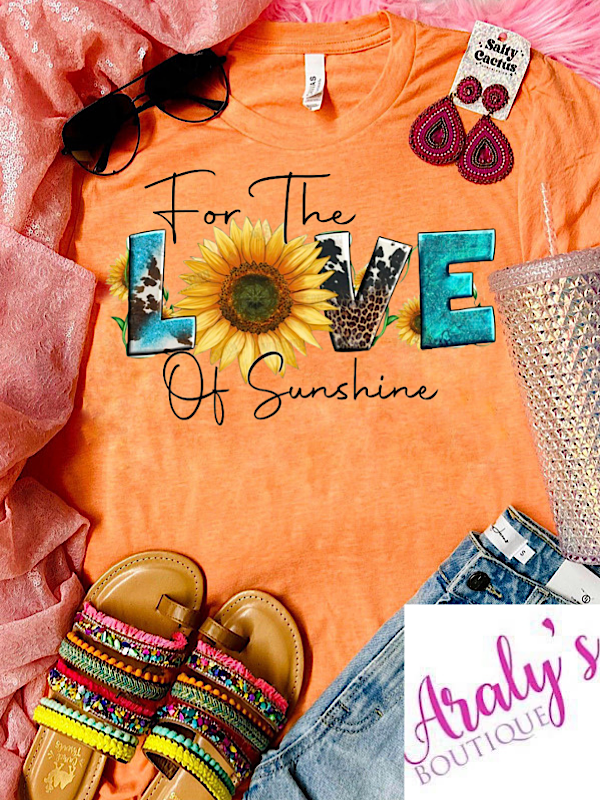 *Preorder* For the love of sunshine