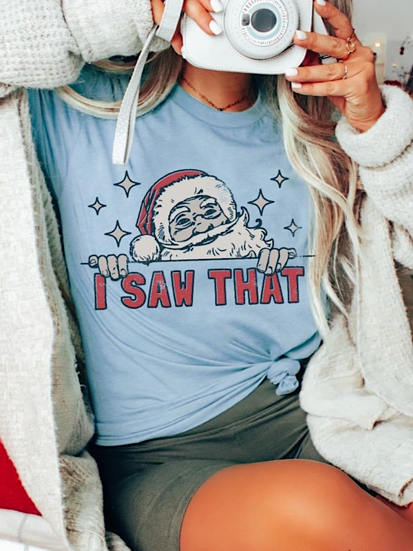 *Preorder* I saw that Christmas tee