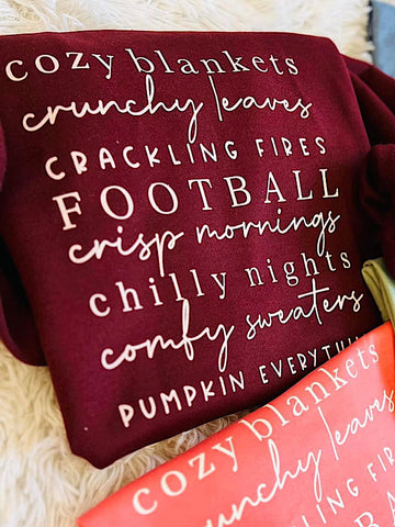 *Preorder* Cozy Blankets sweatshirt