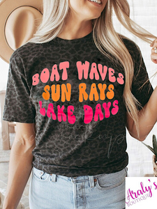 *Preorder* Boat Waves sun rays