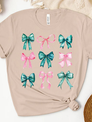 *Preorder* Tan bows