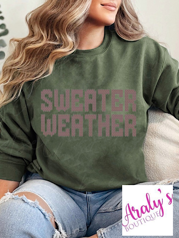 *Preorder* Sweater weather