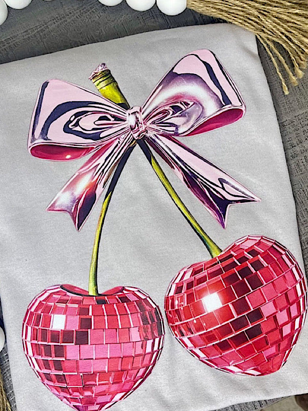 *Preorder* Disco cherries tee