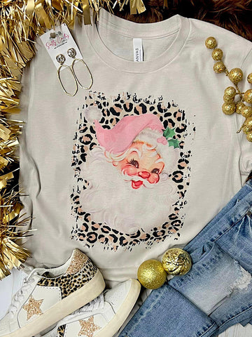 *Preorder* Leopard Santa