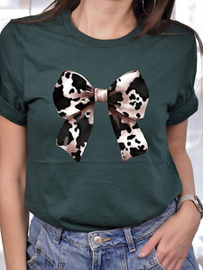 *Preorder* Cowprint bow