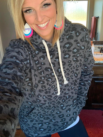 *Preorder* Leopard hoodie