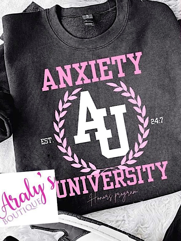 *Preorder* Anxiety university