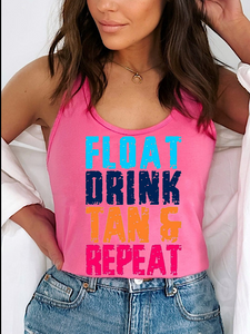 *Preorder* Float Drink Tan & Repeat