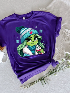 *Preorder* Purple green girl