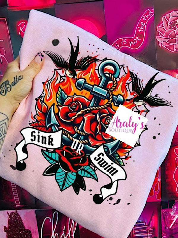 *Preorder* Sink or swim tee