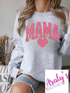 *Preorder* Mama Faux Sweatshirt