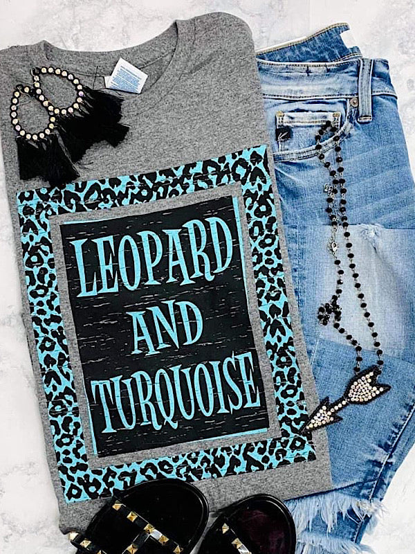 *Preorder* Leopard & Turquoise