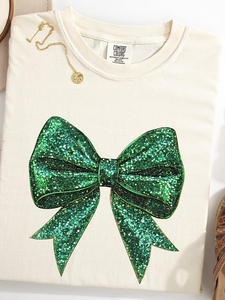 *Preorder* Green bow