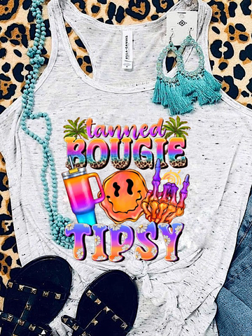 *Preorder* Tanned Bougie tipsy tank