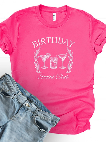 *Preorder* Birthday social club