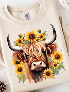 *Preorder* Sunflower cow