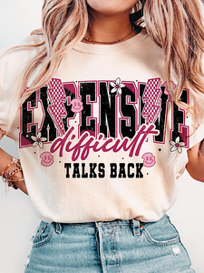 *Preorder* Expensive Difficult talks back