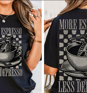 *Preorder* More espresso back & front