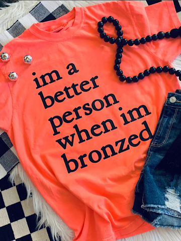 *Preorder* Better person bronzed