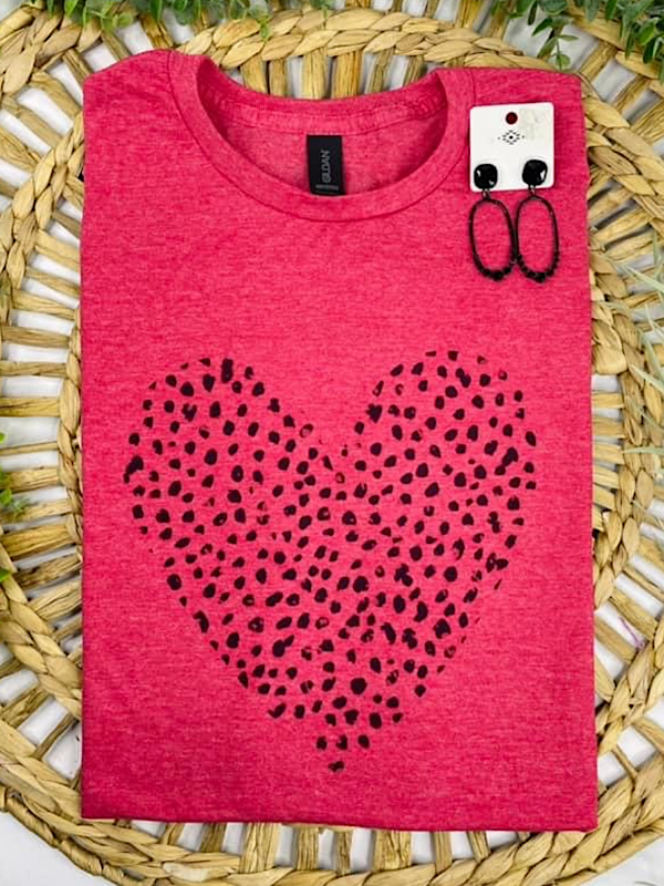 *Preorder* Polka dot heart