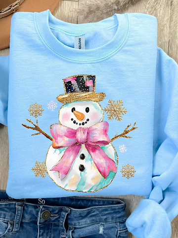 *Preorder* Blue snowman