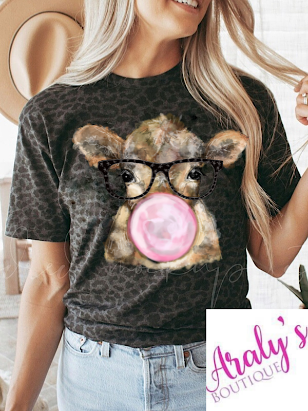 *Preorder* Bubble gum cow